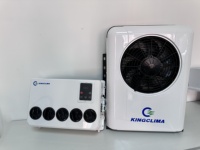 Climatiseur de toit intégré 24V DC pour VR, véhicule de chantier et cabine de camion 12V