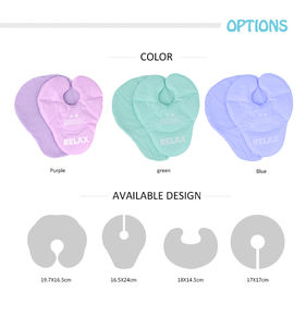 Almohadillas para el <span class=keywords><strong>pecho</strong></span> con cuentas de gel para microondas para nuevas mamás: terapia fría y caliente para la comodidad de la <span class=keywords><strong>lactancia</strong></span> - Product Image 4