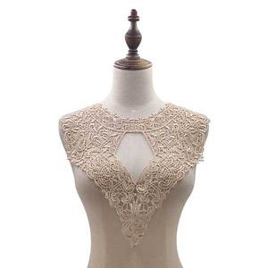 Dentelle Guipure Noire Venise à Col Papillon avec Applique Broderie pour Vêtements et Fournitures de <span class=keywords><strong>Couture</strong></span> L12 - Product Image 4