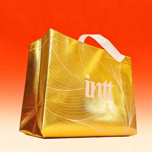Laser Metallic Non Woven Tote Bag Holographic Eco Friendly Reusable Shopping Bag Brand Promotion Event Marketing - Product Image 4