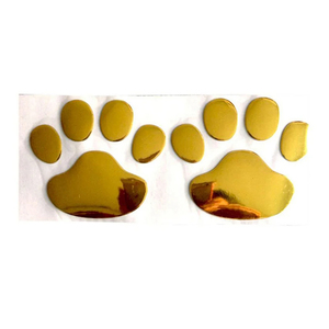 Personalizado al por mayor ecológico impermeable adhesivo Abs plástico perro pata <span class=keywords><strong>coche</strong></span> emblema <span class=keywords><strong>pegatinas</strong></span> <span class=keywords><strong>para</strong></span> la decoración del <span class=keywords><strong>coche</strong></span> - Product Image 5