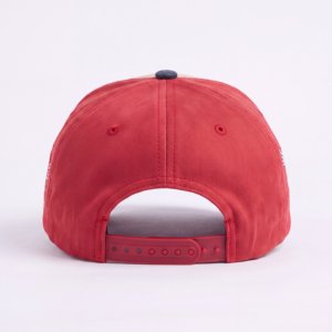 Wholesale Custom Logo Denim 5 Panel Cap 3D Puff Embroidery <b>Flat</b> <b>Hat</b> Adjustable Unisex Premium Fashion OEM ODM Supplier - Product Image 4