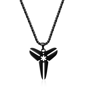 Kalung Liontin Salib Kristen Unisex Lapis Emas 18K Rantai Baja Tahan Karat Model Geometris Trendi Perhiasan Hadiah Berkualitas Tinggi - Product Image 4