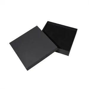 Luxury Black For Pearl Necklace Beaded Earrings Jewelry Paper Box Gift Box