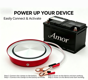 Estufa Eléctrica Portátil de Corriente Continua: Cocina Amor para Uso Fuera de la Red, Alimentada por Paneles Solares y Baterías de 12V - Product Image 6