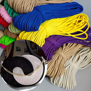 Hilo de Coser <span class=keywords><strong>para</strong></span> Bolsos/Cestas de 5.5mm, Cuerda de Ganchillo, Cuerda Trenzada <span class=keywords><strong>para</strong></span> Cestas de Coser - Product Image 1