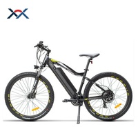 Motor 48V Sepeda Gunung Listrik Rangka Aluminium Alloy Terintegrasi Baterai Lithium Sport 13Ah Ban 27.5" Rem Cakram Hidrolik 7-Speed F/R