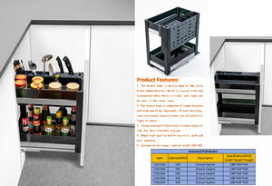 <span class=keywords><strong>Botes</strong></span> de almacenamiento de <span class=keywords><strong>cocina</strong></span> Roeasy para almacenamiento de especies cesta de plástico cesta de <span class=keywords><strong>cocina</strong></span> apilable Almacenamiento de liquidación de <span class=keywords><strong>cocina</strong></span> - Product Image 4