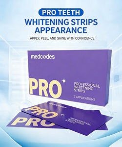 7 Bags Bright <b>Purple</b> <b>Whitening</b> Strips New Formula Residual Free V34 <b>Teeth</b> <b>Whitening</b> Strips - Product Image 2