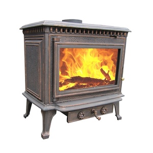 Poêle à bois moderne <span class=keywords><strong>en</strong></span> <span class=keywords><strong>fonte</strong></span>, écologique et durable pour la cuisine - Product Image 4