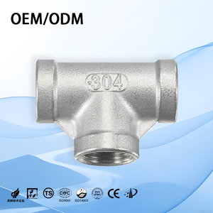 Công nghiệp cấp 304/<span class=keywords><strong>316</strong></span> thép không gỉ ren bằng TEE phụ kiện không gỉ cho phụ kiện đường ống thép - Product Image 5