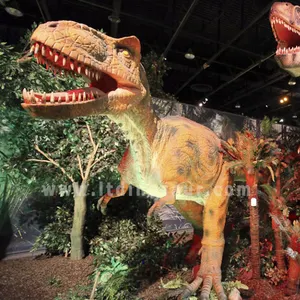 Sân chơi trong nhà triển lãm Hiển thị cuộc sống Kích thước T Rex di chuyển khủng long cho Jurassic EXPO bán