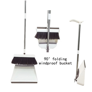 Ensemble de pelle à poussière coupe-vent <span class=keywords><strong>rotatif</strong></span> à 180 degrés, <span class=keywords><strong>balais</strong></span> à main de nettoyage, balai magique, balai de sol, nettoyage ménager - Product Image 6