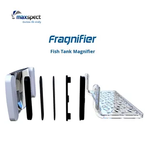 Specchio di Osservazione Rettangolare 3-in-<span class=keywords><strong>1</strong></span> Maxspect per Acquario Marino, Supporto per Frammenti, Lente d'Ingrandimento, Spazzola Magnetica Ecologica, Garanzia <span class=keywords><strong>1</strong></span> Anno - Product Image 4