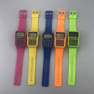 Electronic Watch 628 Calculator Function Unisex Kids Toy Watch ABS Material - Product Image 1