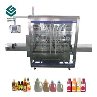 Équipement de remplissage automatique de boissons à haute efficacité, machine de remplissage de liquides pour petites bouteilles, jus de citron, jus de fruits, multi-têtes