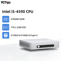 Microcomputadora con Procesador Intel I5-4590/I7-4790/I3-4130, Memoria RAM DDR3 Dual, SSD M.2 2280, USB 3.0, USB 2.0, Tipo-C, para Negocios, Trabajo, Hogar
