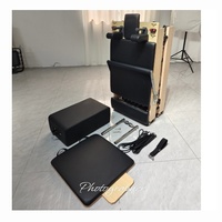 Machine de Pilates Reformer Pliable et Réglable en Bois de Chêne Écologique, Silencieuse et Portable pour la Maison et le Mini-Studio