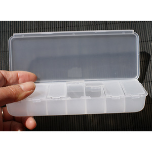 7 Day Pill Box With 7 Compartments Transparent Weekly Medicine Storage Case For Seniors - Product Image 5