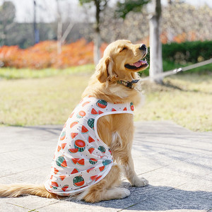 3XL ~ 8XL Chemise pour <span class=keywords><strong>chien</strong></span> pastèque Gilet sans manches Summer Thin Style Medium Large Dogs - Product Image 2