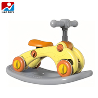 Tapis d'éveil musical pour bébé avec piano, trotteur d'apprentissage, vélo à quatre roues, cheval à bascule 6 en 1