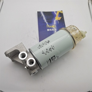 Base de filtre à carburant PC300-7 PC300-8, tête de filtre 6D114, ensemble séparateur d'eau 6745-71-7200 6745-71-7203 - Product Image 2