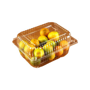 กล่องพลาสติกสำหรับบรรจุสตรอว์เบอ<span class=keywords><strong>ร์</strong></span>รีและเชอ<span class=keywords><strong>ร์</strong></span>รี สำหรับการจัดการปั๊มอาหาร ขายส่ง กล่องบรรจุภัณฑ์ผลไม้แบบใช้แล้วทิ้ง - Product Image 4