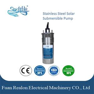 Pompe à eau solaire SWIFTFLO DC 12L en acier inoxydable 304, auto-amorçante, haute efficacité énergétique, pour irrigation et hydroponie - Product Image 2