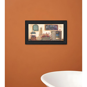 HMS collezione bagno 2 nero incorniciato da parete Art stampa - Product Image 1