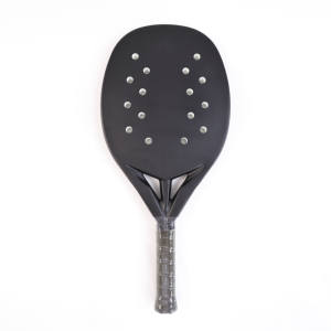 Sport all'aria aperta 3K 12K 18K racchetta in fibra di carbonio Beach Tennis EVA Foam Core personalizzato grafica Raqueta De Tenis De Playa - Product Image 1