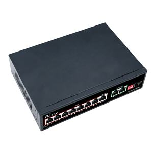 Fabrika fiyat 8Port AI Hi Poe köpek 6KV 120W ağ Poe anahtarı genişletici 120 metre için kablosuz erişim noktası IP kamera - Product Image 1