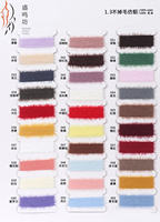 1,3cm 13NM Imitations-Nerzgarn 100% Nylon Fancy Federgarn zum Stricken von Pullovern, Socken, Schals und Handschuhen
