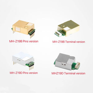 MH-Z19C Pin tipi 2.54mm-4p + 5p serisi kızılötesi CO2 gaz sensörü NDIR 400-2000ppm konsantrasyon sensörü kitleri kablo donanımları - Product Image 2
