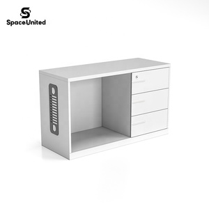 אחסון תחנת עבודה מודרנית וגמישה של SpaceUnited, ארונות ניידים רב תכליתיים, ארונות תיוק מעץ למשרד - Product Image 6