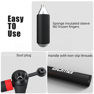 Bomba de Bicicleta BOMB, Mini Inflador de CO2 Portátil, Bomba de Neumáticos de Bicicleta de Aleación de Aluminio, para Bicicletas de Carretera y Montaña, Venta al Por Mayor - Product Image 6