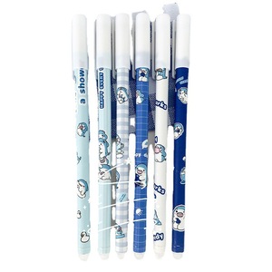<b>Erasable</b> <b>Pen</b> 0.5mm Stainless Steel Tip Plastic Shell Student Writing Supplies Cartoon Design Easy To Erase - Product Image 3