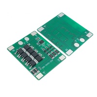 Carte de protection de batterie Li-ion 3S 12V 30A avec équilibrage pour lampes LED, lampadaires solaires, outils électriques et packs de batteries