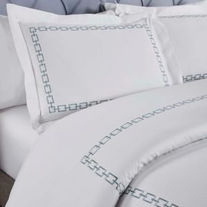 Hotel Bedding Set High Quality White Cotton Duvet Cover and Pillowcase Luxury Home Hotel Use - Product Image 4