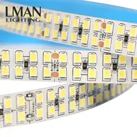 Haute qualité double rangée IP20 360leds/m 15mm largeur DC24V 22W SMD 2835 led bande lumineuse