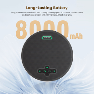 2025 Tenveo New Microphone USB <span class=keywords><strong>Bluetooth</strong></span> Không Dây 6 Mét 360 Độ Pickup Phạm Vi Hội Nghị Loa - Product Image 3