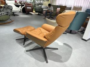 चमड़े की कुर्सी सोफे फर्नीचर मालिश एकल आराम आराम कमरे के रिक्लियर लाउंज कुर्सियों के लिए - Product Image 5