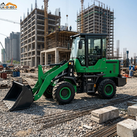 Caricatore Elettrico da 1500kg con Batteria, Zero Emissioni, Alta Efficienza, Caricatore Frontale per Progetti di Costruzione