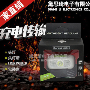 Linterna frontal LED recargable por USB DaskFire, luz frontal brillante de 10W para correr de noche, ciclismo, senderismo, camping - Product Image 4
