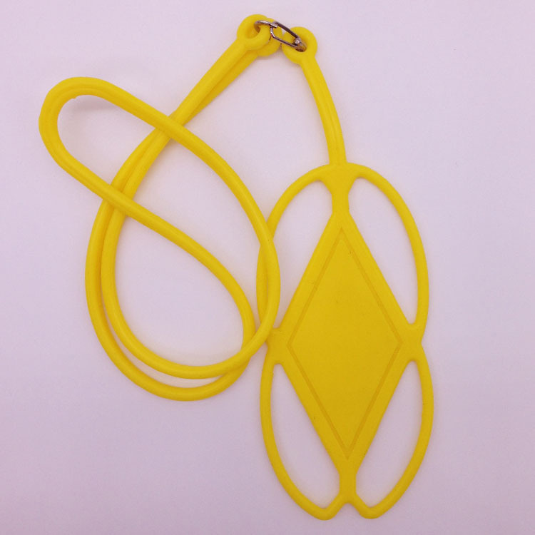Wholesale Eco-friendly UV Printed Badge Reel Acrylic Pencil Notebook Crayon Shape Silicone Bead Lanyard Keychain Teacher Student