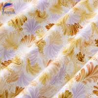 Tissu Popeline Uni 100% Coton Imprimé Numérique à Motif Floral Tissé Personnalisable à Faible MOQ pour Robes d'Été et Vêtements pour Garçons