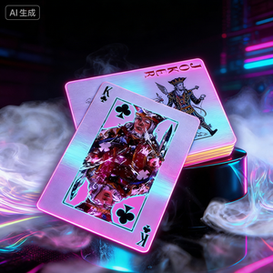 Ensemble complet pour le jeu de <span class=keywords><strong>poker</strong></span> avec des cartes à jouer en papier et un tapis de table de qualité professionnelle - Product Image 3