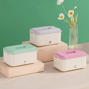 Electric <b>Lunch</b> <b>Box</b> 22x14.6cm Multi Function <b>Insulated</b> Heating For Office Workers - Product Image 1