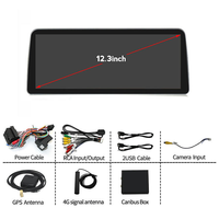 Autoradio DVD 12,3 pouces avec écran tactile, GPS, DSP 4G, CarPlay sans fil, lecteur vidéo pour Mazda 6 Atenza 2017~2019