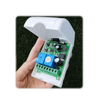 DC12-48V 2-Channel 433 Mhz RF Remote Control Switch Nirkabel 433 Mhz Receiver Untuk Motor Maju dan Mundur