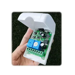 DC12-48V 2-Channel 433Mhz RF Wireless Remote Control Switch 433 Mhz Receiver For Motor Forward And Reverse